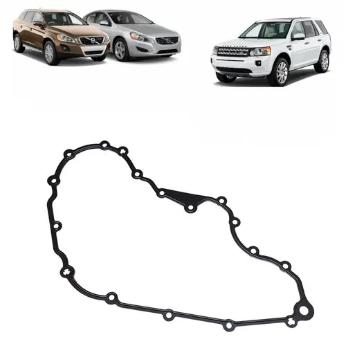 JUNTA TAMPA DISTRIBUICAO LAND ROVER/VOLVO 3.0/3.2 24V 2007 A 2015 30711315/SKU2021 PRETA