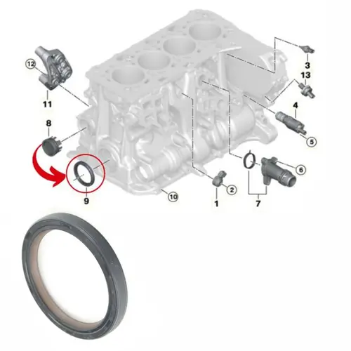 RET VIR DIAN BMW 2.0 16V/3.0 24V TURBO B/46B48/B58 2015 A 2020 11118604931/SKU2203