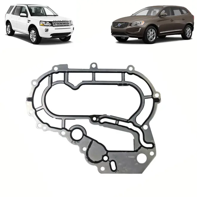 JUNTA TAMPA DISTRIBUICAO LAND ROVER/VOLVO 3.0/3.2 24V 2007 A 2015 31251345/SKU2023 VERDE