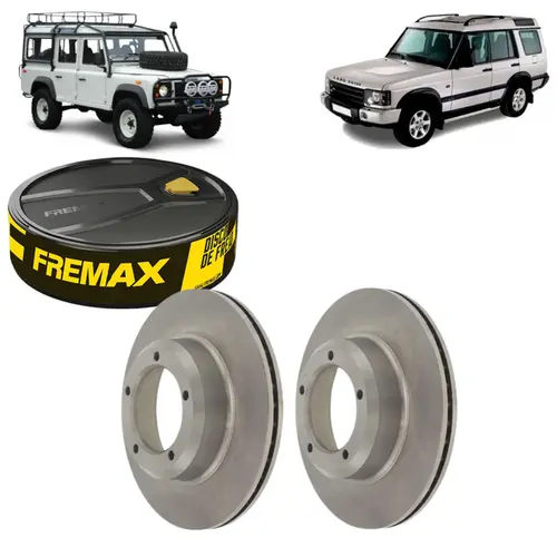 DISCO FREIO DIAN LAND ROVER DEFENDER 90/110/130 2.5 8V/2.4 16V PUMA 1989 A 2010 FTC902/SKU