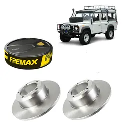 DISCO FREIO TRAS LAND ROVER DEFENDER 110/130 2.5 8V TDI/2.4 16V  1995 A 2010 SDB000330/SKU