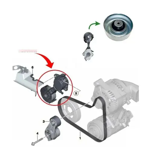 ROL TENSOR CORREIA ALT BMW/MINI 1.6 16V 11287598832/SKU5093