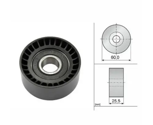 POLIA GUIA CORREIA ALTERNADOR VOLVO S60 S80 V60 V70 XC60 LAND ROVER FREELANDER 2 EVOQUE DISCOVERY SPORT 2.0 16V 2009 A 2018