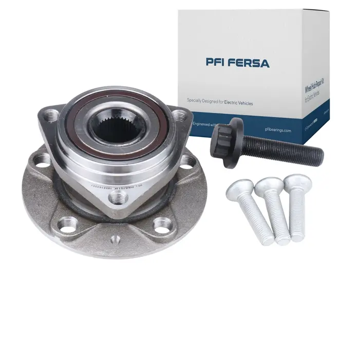 CUBO RODA DIANTEIRA COM ROLAMENTO ABS AUDI A3 Q3 TT VW GOLF PASSAT TIGUAN 2013 A 2025