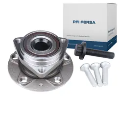 CUBO RODA DIANTEIRA COM ROLAMENTO ABS AUDI A3 Q3 TT VW GOLF PASSAT TIGUAN 2013 A 2025