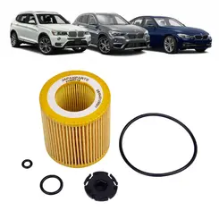 FILTRO OLEO BMW 120I/125I/135I/320I/328I/420I/428I/435I/535I/X1/X3 APÃ“S 2010 11427640862/