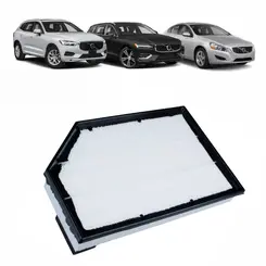 FILTRO AR VOLVO V60/S60/S80/XC60 1.6/2.0 16V/2.4 20V/4.4 32V V8 2007 A 2018 30748212/SKU17