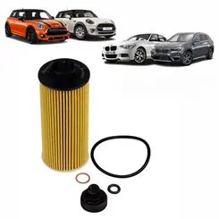 FILTRO OLEO BMW 1.5 12V/2.0 16V B38/B48 2013/... 11428570590/SKU1751