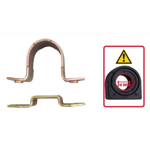 KIT BARRA ESTAB DIANT (24MM) ABRAÃ‡ADEIRA + BUCHA AUDI/VW 1.4/2.0 16V 2006 A 2018 1K041131