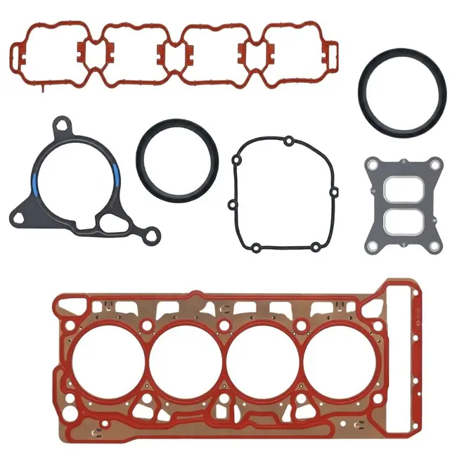 KIT JUNTAS RETIFICAÇÃO CABEÇOTE C/ RETENTORES AUDI A1 A3 Q3 TT VW GOLF FUSCA JETTA PASSAT TIGUAN 1.8 2.0 16V TFSI TSI 2014 A 2024