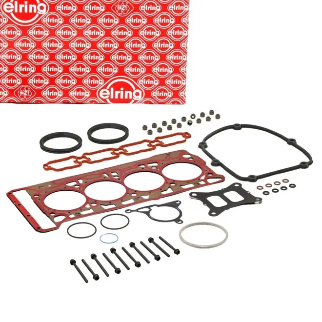 KIT JUNTAS RETIFICAÇÃO CABEÇOTE C/ RETENTORES AUDI A1 A3 Q3 TT VW GOLF FUSCA JETTA PASSAT TIGUAN 1.8 2.0 16V TFSI TSI 2014 A 2024