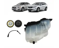 RESERVATÓRIO ÁGUA RADIADOR LAND ROVER FREELANDER 2 2.2 16V 3.2 24V VOLVO S60 V60 XC60 2.0 3.0 2011 A 2018