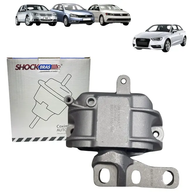 COXIM MOTOR LADO DIREITO AUDI/VW A3/GOLF/CC/JETTA/PASSAT 2.0 8V FLEX/ 2.0 16V TFSI/TSI 200