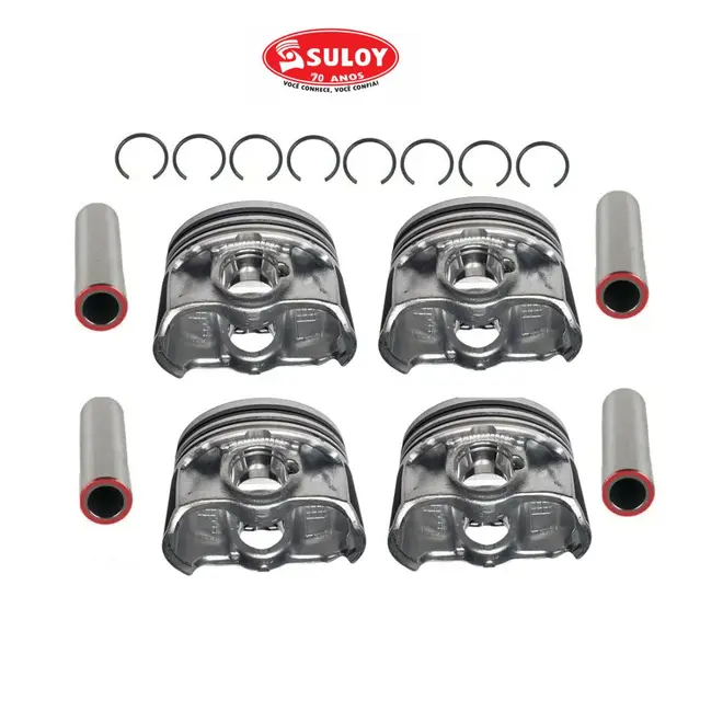 JOGO ANÉIS PISTÃO MOTOR 0,50 AUDI A3 A4 A5 TT Q3 Q5 2.0 16V TFSI 2008 A 2016