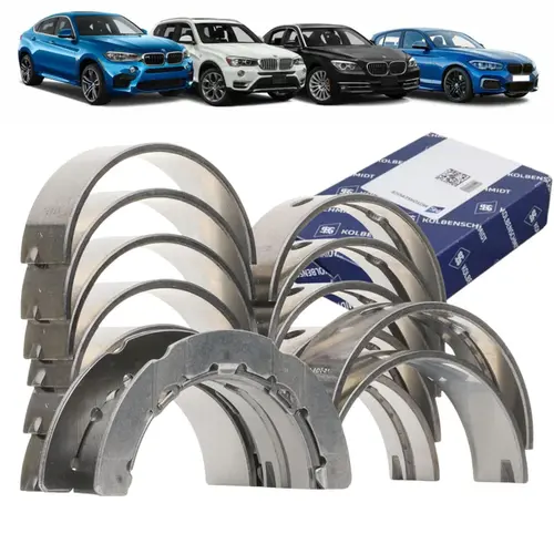JOGO BRONZINA DE MANCAL FIXO BMW 130I M235I 325I 330I 335I 435I 525I 530I 535I 640I X1 X3 X4 X5 X6 Z4 2.5 3.0 24V N52 N54 N55 2005 A 2019