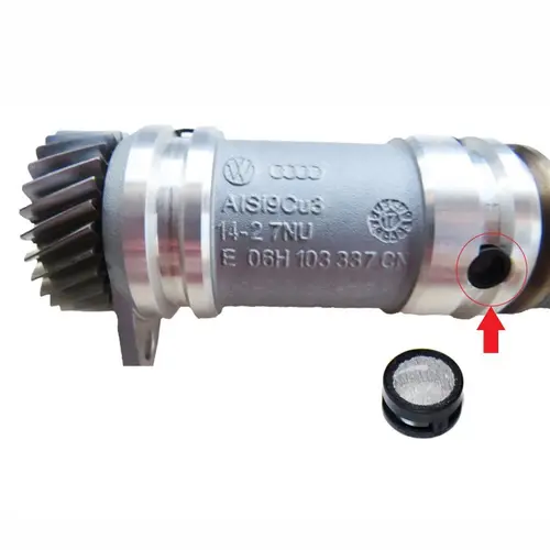 FILTRO PENEIRA EIXO BALANCEADOR AUDI/VW A3/A4/A5/Q3/Q5/JETTA/TIGUAN/PASSAT/GOLF/FUSCA 2009