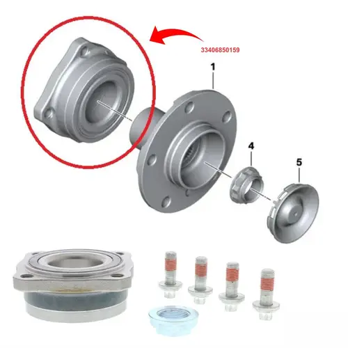 ROL TRAS BMW 530I/535I/550I/640I/650I/730I/750I/760I 3.0 2008 A 2016 33406850159/SKU1463