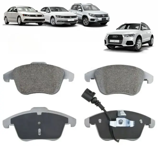 JOGO PASTILHA DIANTEIRA  ERÃ‚MICA AUDI Q3 1.4/2.0 16V TSI/VW JETTA 1.4/PASSAT 2.0/TIGUAN 2