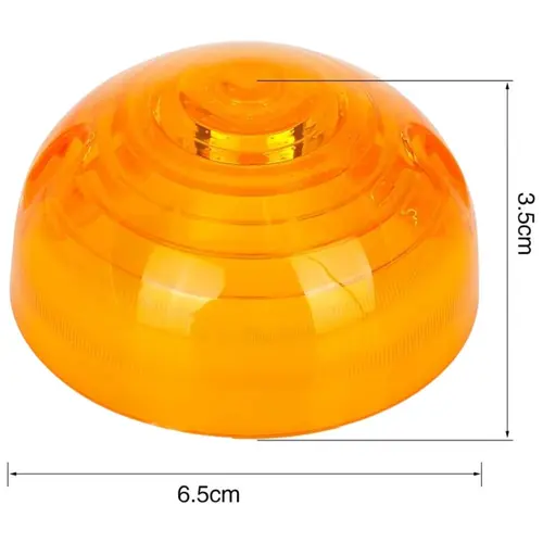 LENTE LANTERNA PISCA SETA DIANTEIRA / TRASEIRA ÂMBAR LAND ROVER DEFENDER 1989 A 2010