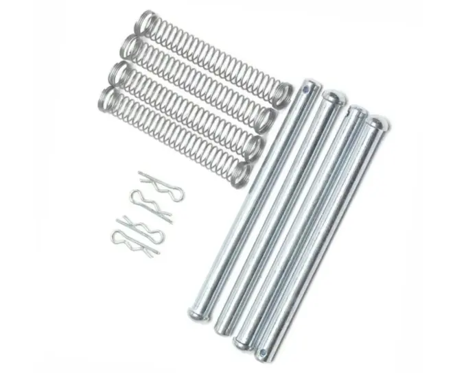 KIT PINOS TRAVAS MOLAS PASTILHA FREIO LAND ROVER DEFENDER DISCOVERY RANGE ROVER CLASSIC 2.5 3.9 1986 A 2010