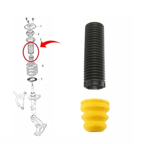 KIT BATENTE E COIFA AMORTECEDOR DIANTEIRO OU TRASEIRO LAND ROVER DISCOVERY SPORT EVOQUE FREELANDER 2 JAGUAR E-PACE VOLVO C30 S40 S60 S80 V40 XC60 XC70 2006 A 2019