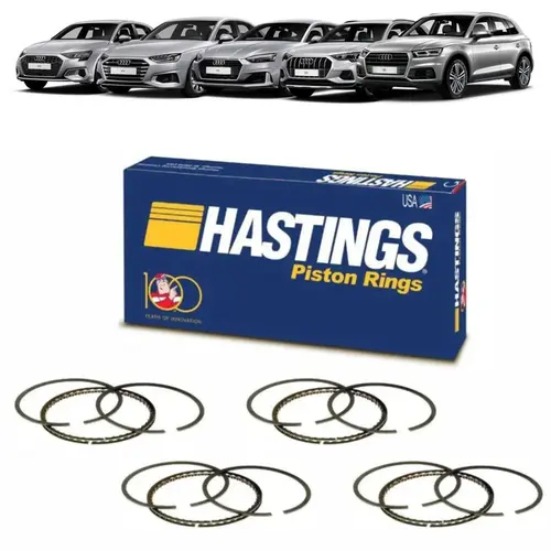 JOGO ANÉIS PISTÃO MOTOR 0,50 AUDI A3 A4 A5 TT Q3 Q5 2.0 16V TFSI 2008 A 2016