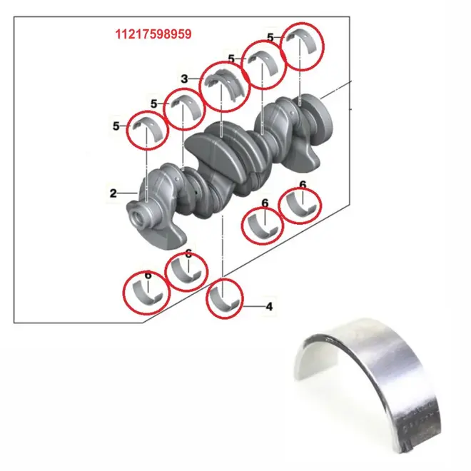 JG BRONZINA MANCAL STD BMW 2.0 16V TURBO N20 11217598959/SKU1113