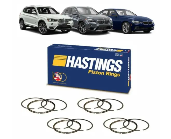 JOGO ANÉIS PISTÃO BMW MINI 120I 220I 320I X1 X2 X3 X4 2.0 16V B48 2014 A 2019