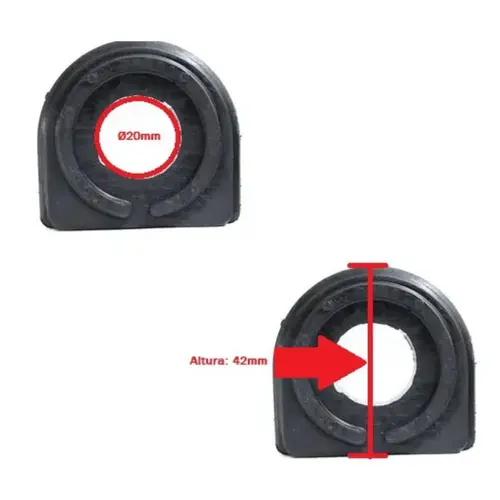 BUCHA  ESTA TRAS AUDI/VW A3/Q3/GOLF/PASSAT/TIGUAN 1.6 8V/ 1.4/1.8/2.0 16V TFSI/TSI 2003 A