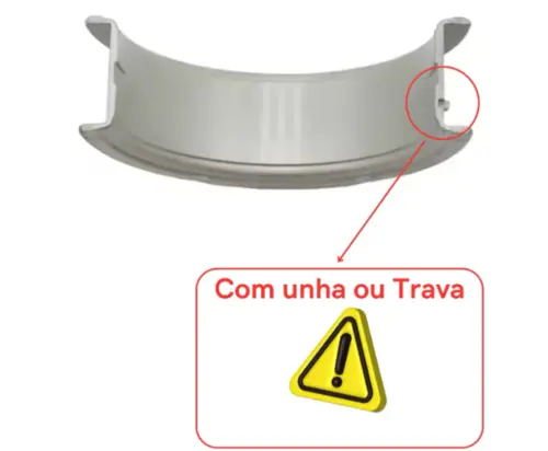 JOGO BRONZINA MANCAL LAND ROVER VOLVO 3.0 3.2 24V 6CC 025 2007 A 2015