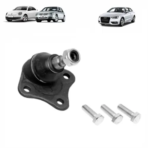 PIVO BANDEJA LADO ESQ AUDI A3/VW BORA/GOLF/NEWBEETLE 1.6 8V/2.0 8V/16V  97 A 14 1J0407365H