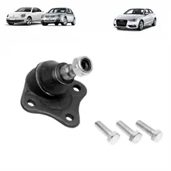PIVO BANDEJA LADO ESQ AUDI A3/VW BORA/GOLF/NEWBEETLE 1.6 8V/2.0 8V/16V  97 A 14 1J0407365H
