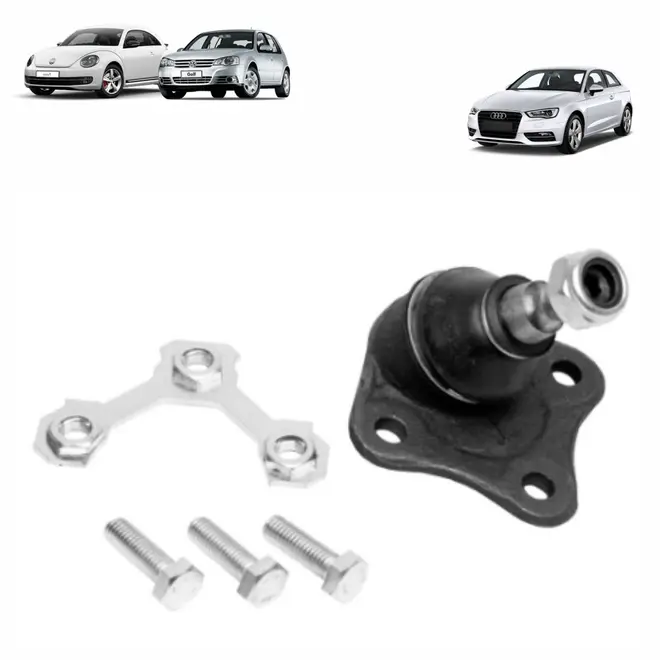PIVO BANDEJA LADO DIR AUDI A3/VW BORA/GOLF/NEWBEETLE 1.6 8V/2.0 8V/16V 97 A 14 1J0407366H/