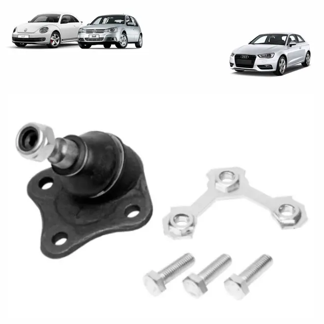 PIVO BANDEJA LADO ESQ AUDI A3/VW BORA/GOLF/NEWBEETLE 1.6 8V/2.0 8V/16V  97 A 14 1J0407365H
