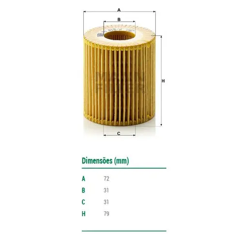 FILTRO LUBRIFICANTE BMW 2.0 16V N46/B48 07 A 18 11427508969/SKU605