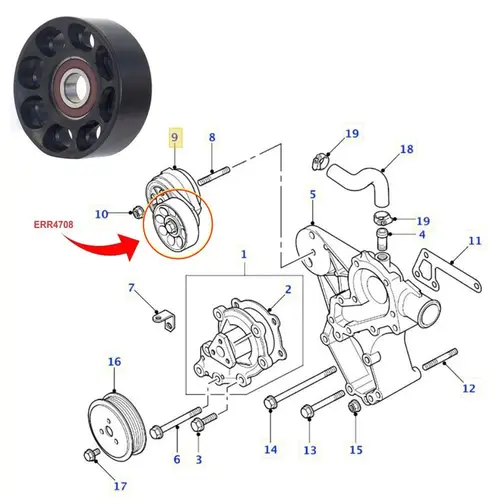 ROL EST COR ALT LAND ROVER 2.5/3.9/4.0 17X85X30 ERR4708/SKU1705
