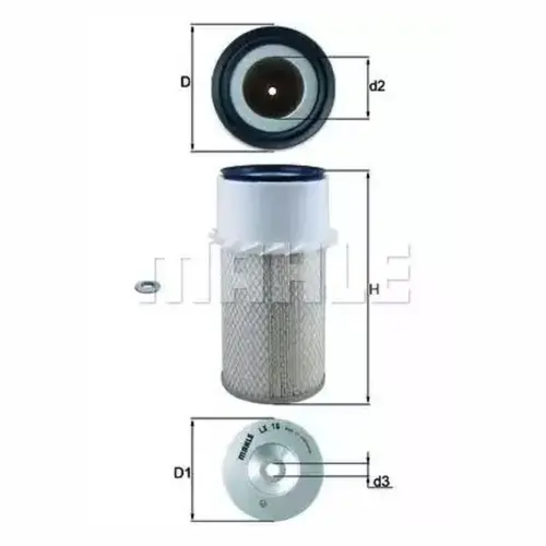 FILTRO AR LAND ROVE DEFENDER 2.5 8V 90 A 05 ESR2623/SKU895