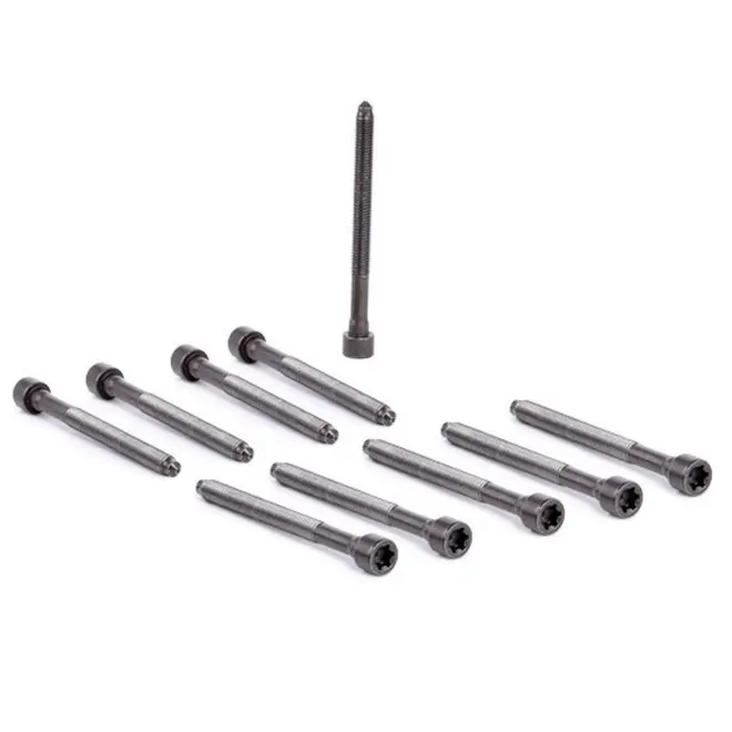 JOGO PARAFUSO DO CABEÇOTE 117 MM AUDI A1 A3 A4 A5 Q3 Q5 TT VW FUSCAL JETTA PASSAT CC TIGUAN EOS 2.0 16V TFSI TSI 2007 A 2015