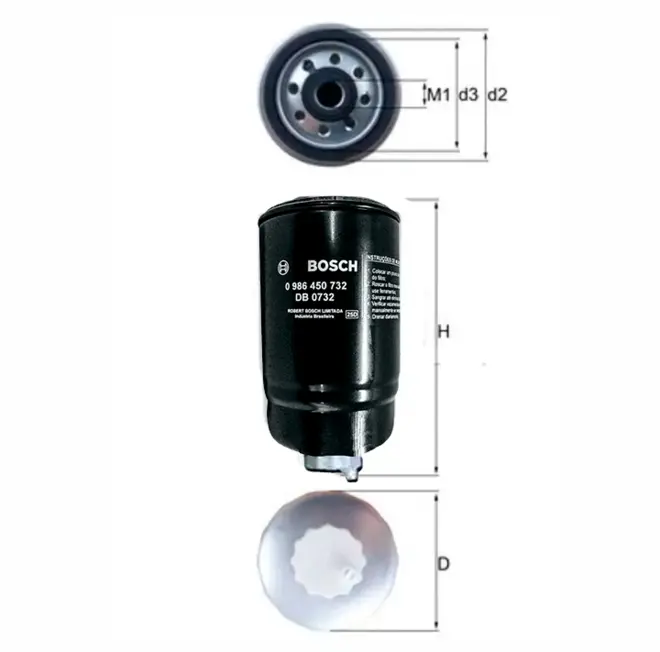 FILTRO DIESEL LAND ROVER DEFENDER 2.5 8V TDI 98 - 05 AEU2147L/SKU891