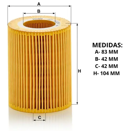 FILTRO DE ÓLEO REFIL BMW 320I 323I 325I 328I 330I 525I 528I 530I 525I 530I X3 X5 Z3 Z4 2.0 2.3 2.5 3.0 24V M52 M54 1995 A 2006
